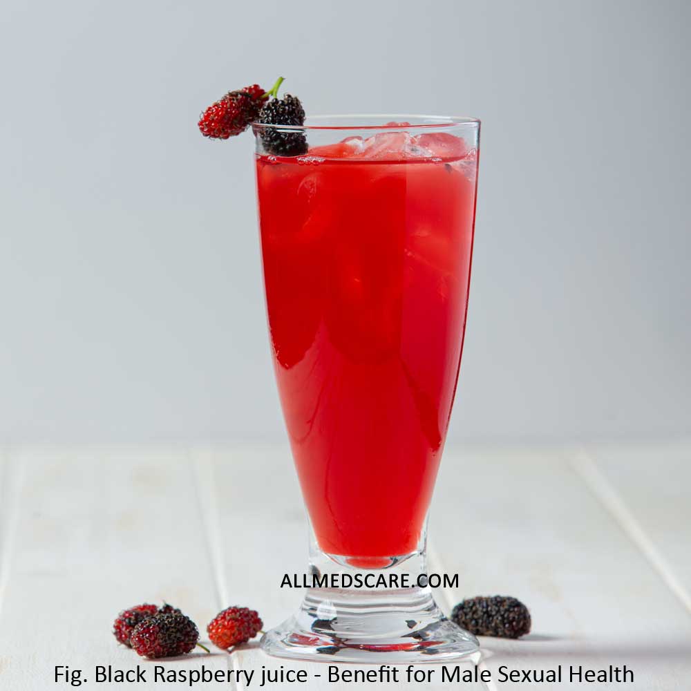 Black Raspberry juice - Benefit for Male Sexual Health