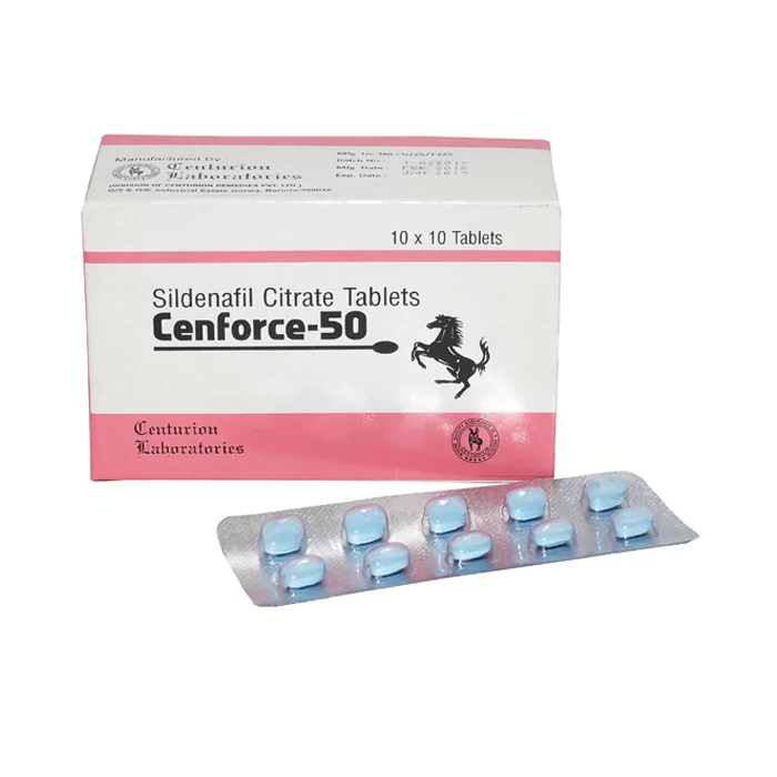 Cenforce 50 mg oral tablets | Free delivery | Reviews | Side effects