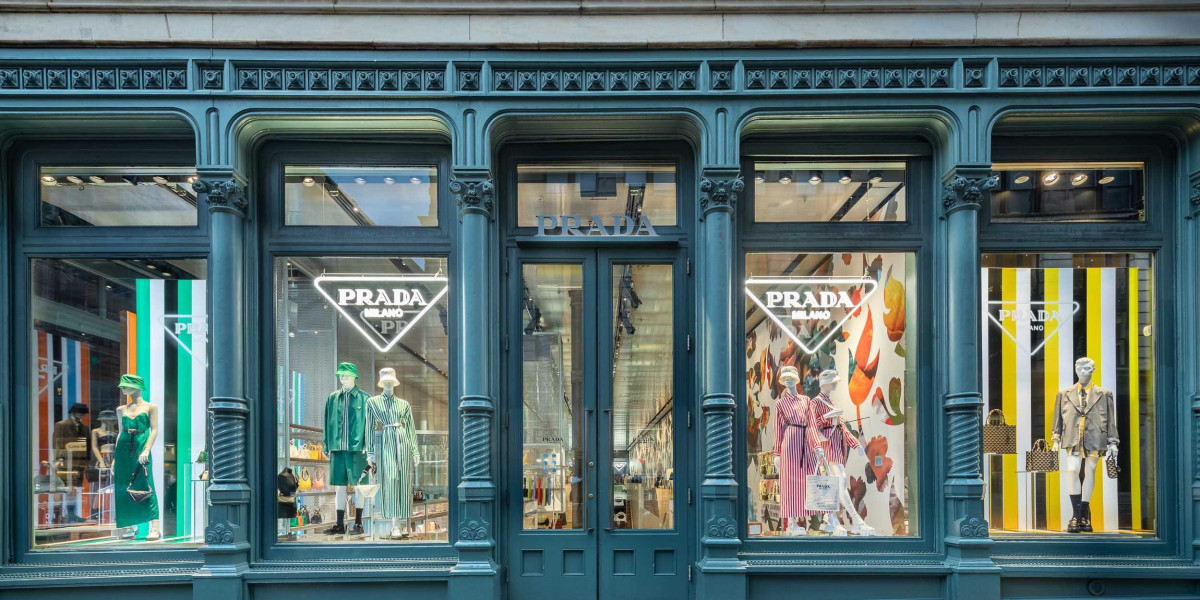 fashion throughout the fifth Prada Shoes floor permanent collections