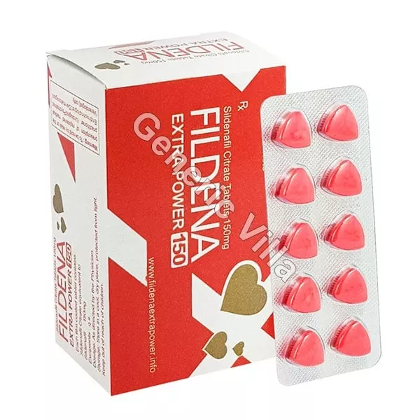 Buy Fildena 150 mg - Erectile Dysfunction Pill- Generic Villa