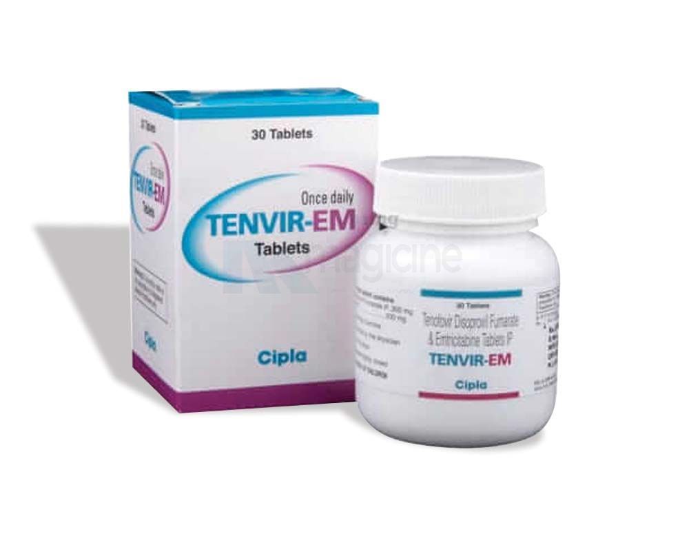 Know Tenofovir Disoproxil Fumarate and Emtricitabine price | Buy Tenvir EM